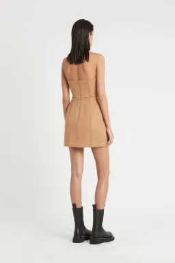 Sir the Label Andre Dress in Camel Brown Size 8 for rent on The Volte - image 2