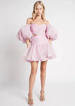 Aje Myriad Cut Out Mini Dress Lilac Purple Size 6 for rent on The Volte - image 1