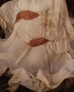 We Are Reclamation Ruffle Me Open Gown Buttercream - One Size Fits Most (Aus 8-22) for rent on The Volte - image 11