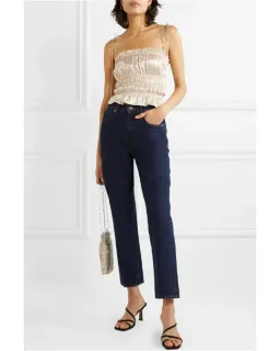 Reformation Viviana Top Cream Size AU 6 for rent on The Volte - image 1