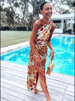 Sonya Moda Nour Yarden Floral Maxi Dress Print Size 6 for rent on The Volte - image 5