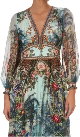 Camilla If These Walls Could Talk Button Dress With Shaped Waistband Size 14 for rent on The Volte - image 4