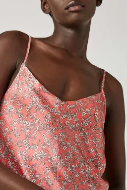 Scanlan Theodore Silk Mini Floral Slip Dress Print Size 8 for rent on The Volte - image 3