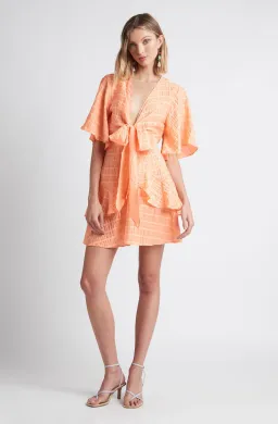 Sheike Tea Party Dress Orange Size 8 for rent on The Volte - image 1