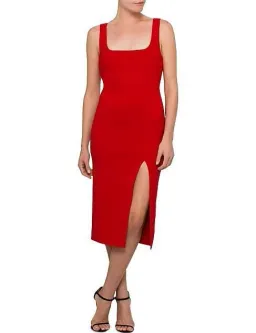 Bec & Bridge C'est Cool Midi Dress Red Size 6 for rent on The Volte - image 1