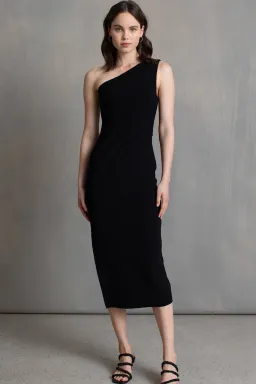 Bec & Bridge Be Mine Asym Dress Black Size 8 for rent on The Volte - image 1