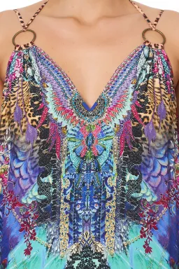 Camilla Basilica Beauty Strap Ring Dress Print One Size  for rent on The Volte - image 4