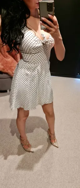 Alannah Hill Polka Dots Mini Dress Print Size 6 for rent on The Volte - image 4