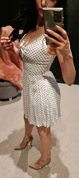 Alannah Hill Polka Dots Mini Dress Print Size 6 for rent on The Volte - image 5