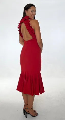 Elliatt Composure Dress Red Size 10 for rent on The Volte - image 2