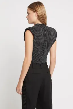 Sass & Bide 7 Years Of Luck Knit Top and Pants Set Black Size 8 for rent on The Volte - image 3