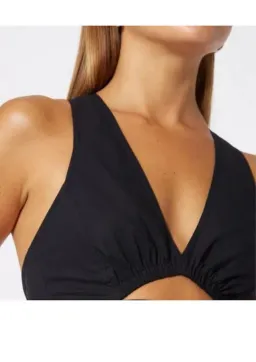 Scanlan Theodore Cotton Crossback Dress Navy Size 8 for rent on The Volte - image 2