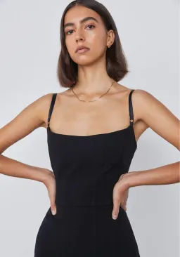 Viktoria & Woods Porter Dress Black Size 6 for rent on The Volte - image 2