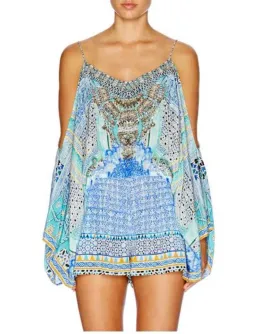 Camilla Sultans Gate Drop Shoulder Playsuit Print Size 8 for rent on The Volte - image 1