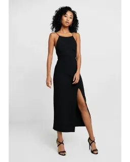 Bec & Bridge Margeaux Back Midi Dress Black Size AU 8  for rent on The Volte - image 1