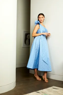 Rachel Gilbert Malea Dress Blue Size 0 / AU 6 for rent on The Volte - image 1