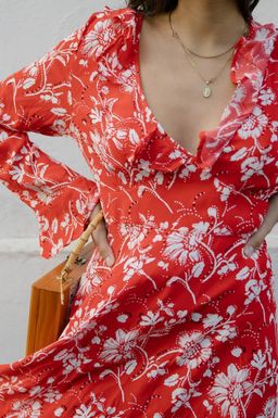 Wildflower Mini LS Dress for rent on The Volte - image 2