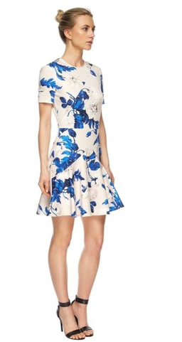 Lover Watercolour mini dress for rent on The Volte - image 1