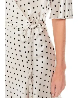 Bec & Bridge Bon Appetit Wrap Mini Dress Print Size AU 10  for rent on The Volte - image 3