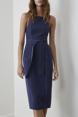 C/MEO Collective Talk That Dress Navy Size 6 for rent on The Volte - image 2