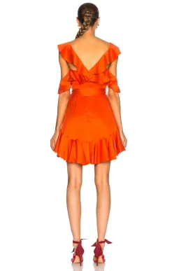 Zimmermann V Mini Dress Jaffa Size 0 / AU 8 for rent on The Volte - image 2