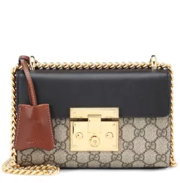 Gucci Padlock GG Supreme Bag Beige/Ebony for rent on The Volte - image 2