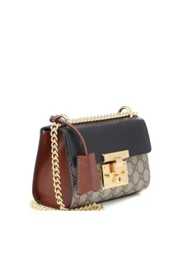Gucci GG Supreme Padlock Bag Small Beige/Ebony for rent on The Volte - image 1