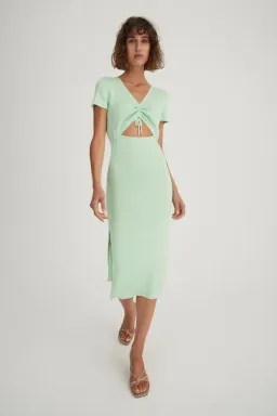 Hansen & Gretel Iggy Dress Green Size 6  for rent on The Volte - image 1