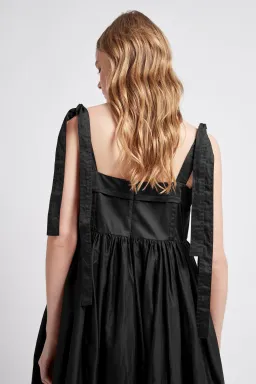 Aje Savoy Midi Dress in Black Size 6 for rent on The Volte - image 5