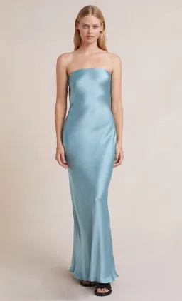 Bec & Bridge Moon Dance Strapless Dress in Sea Spray Blue Size 12 for rent on The Volte - image 8