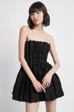 AJE Hybrid Sleeveless Mini Dress Black Size 10  for rent on The Volte - image 5