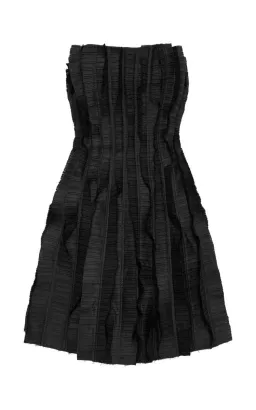 Aje Hybrid Sleeveless Mini Dress Black Size 8 for rent on The Volte - image 4