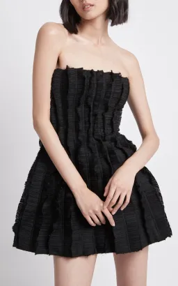 Aje Hybrid Sleeveless Mini Dress Black Size 8 for rent on The Volte - image 3