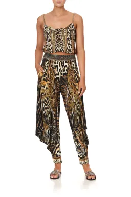 Camilla Jersey Drape Pant Berkeley St After Dark Animal Print Size S / AU 8 for rent on The Volte - image 1