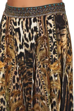 Camilla Jersey Drape Pant Berkeley St After Dark Animal Print Size S / AU 8 for rent on The Volte - image 5