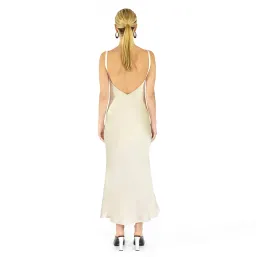 Hexie Official Ivy Slip Dress in Oyster White Size 8 for rent on The Volte - image 2