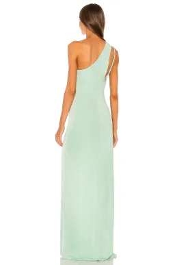 Katie May X Revolve A Cut Above Gown Green Size S  for rent on The Volte - image 2