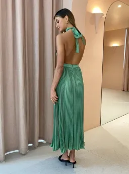 L'Idee Renaissance Gown Sea Green Size 8  for rent on The Volte - image 2