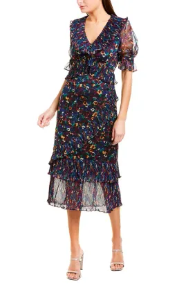 Talulah On the Rocks Midi Dress in Confetti Bloom Print Size L for rent on The Volte - image 1