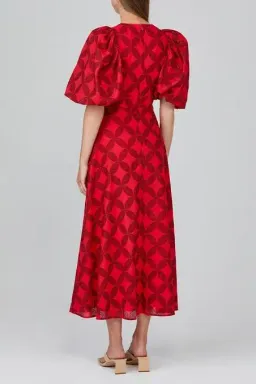 Acler Hamilton Dress Red Size 14 for rent on The Volte - image 3