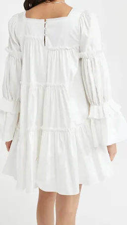 Aje L’espirit Mini Dress White Size 10 for rent on The Volte - image 2