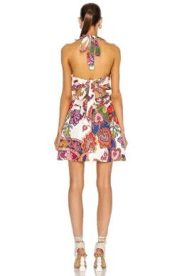 Zimmermann Lovestruck Tie Back Dress Print Size 6 for rent on The Volte - image 3