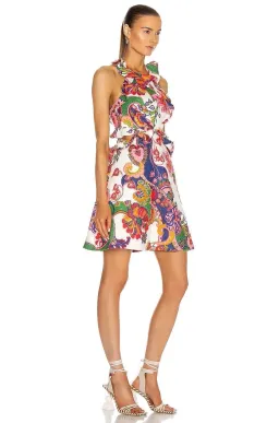 Zimmermann Lovestruck Tie Back Dress Print Size 6 for rent on The Volte - image 2