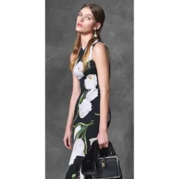 Dolce & Gabbana Tulip Print Dress Size 8 for rent on The Volte - image 1