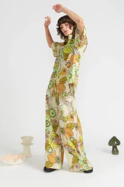 Alemais Farrah Oversized Shirt & Track Pant Set Size 12 for rent on The Volte - image 2