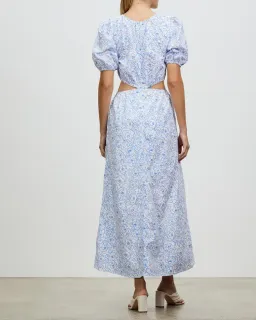 Faithful the Brand Alessandria Midi Dress Print Size 12 for rent on The Volte - image 1