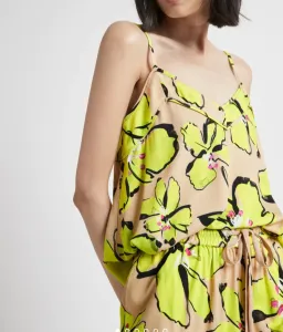 Aje Pelicano Citrus Bloom Strap Cami Top Print Size 12 for rent on The Volte - image 3