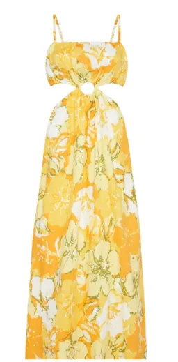 Faithfull the Brand El Rio Maxi Dress Loretta Floral Print Size 10  for rent on The Volte - image 5