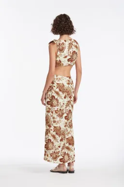 Sir the Label Rei Knot Dress Print Size 6 for rent on The Volte - image 2