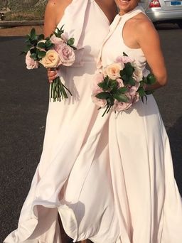 Camilla and Marc Senna Gown Blush Pink for rent on The Volte - image 3